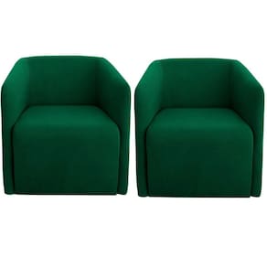 Kit 2 Poltronas para Sala e Escritório Base Giratória Blue