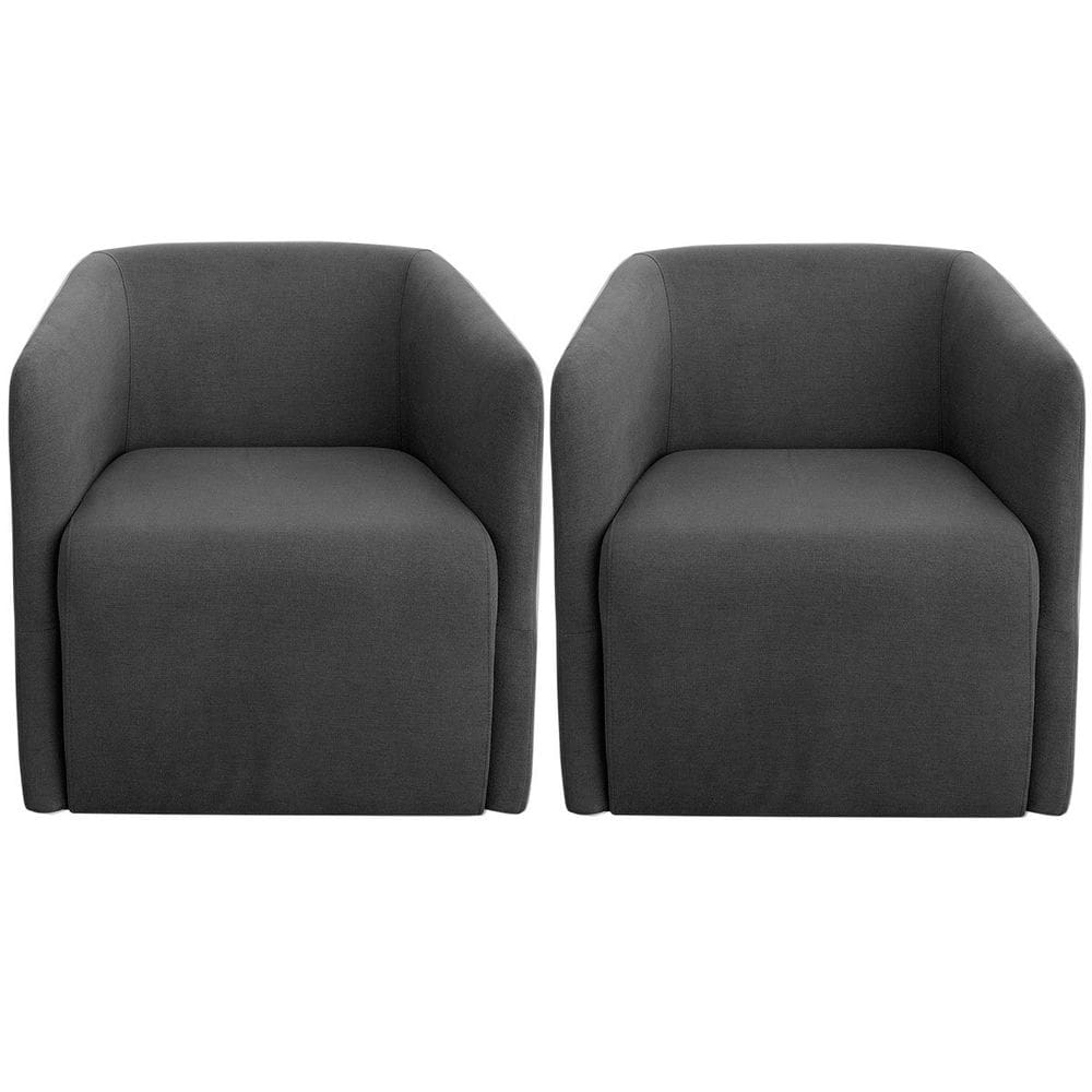 Kit 2 Poltronas para Sala e Escritório Base Giratória Blue