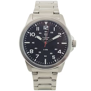 Relógio Masculino Tuguir Analógico Infinity TGI37095 Prata e Preto
