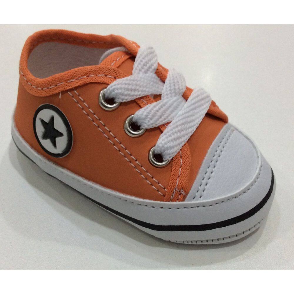 Sapatinho tênis bebê menino estilo all star
