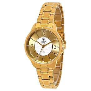 Relógio Feminino Tuguir Analógico Infinity TGI37051 Dourado