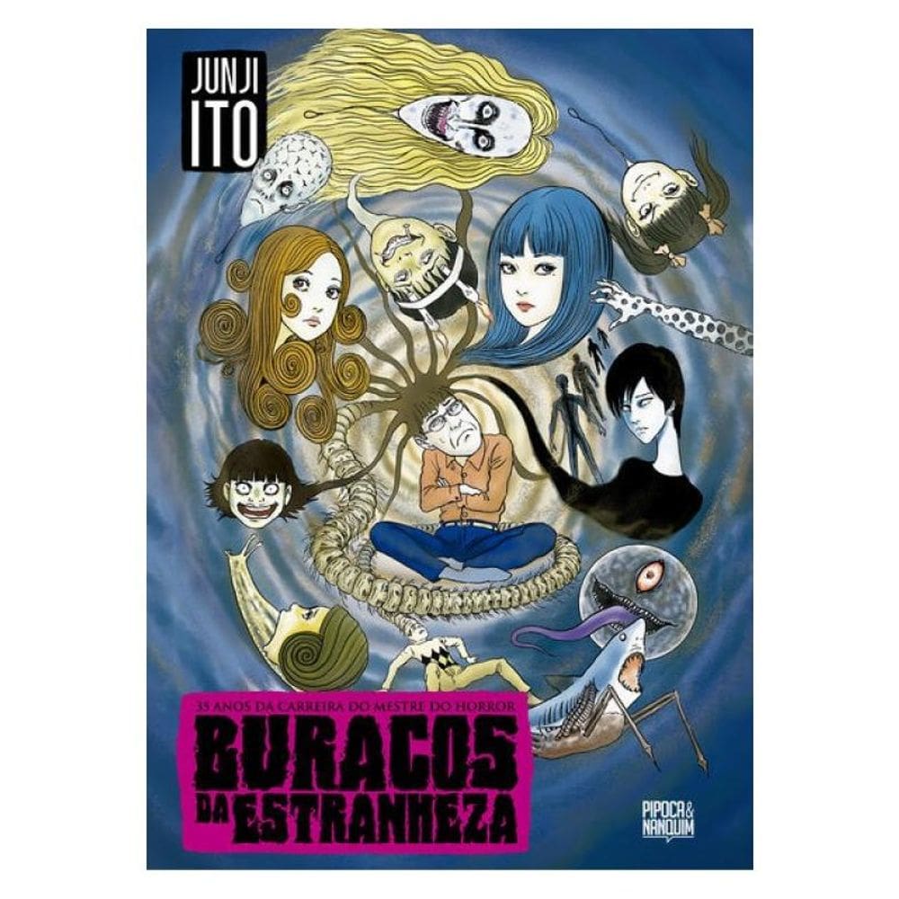 Buracos Da Estranheza: 35 Anos Da Carreira De Junji Ito (Autobiografia Do Autor)