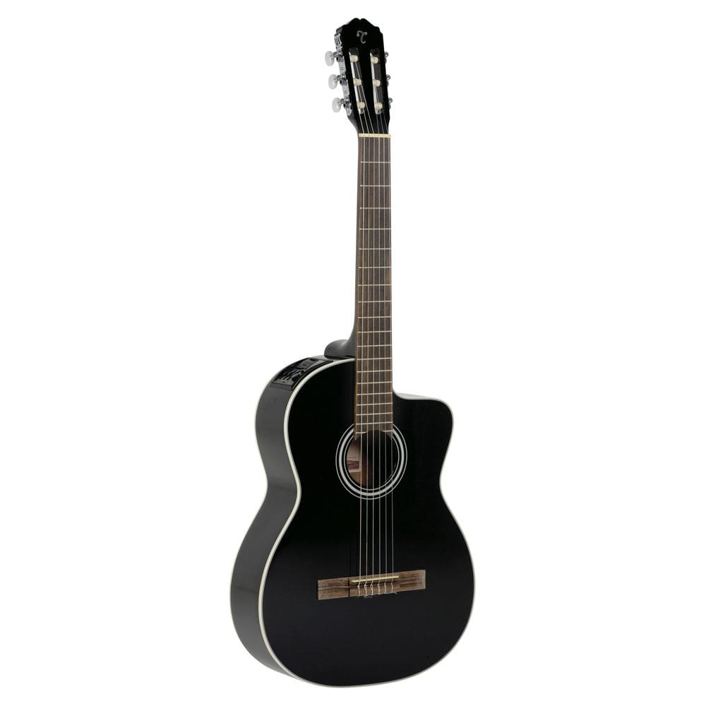 Violão Takamine Nylon Elétrico Clássico C/ Cutaway Gc2ce Blk & Tp4t
