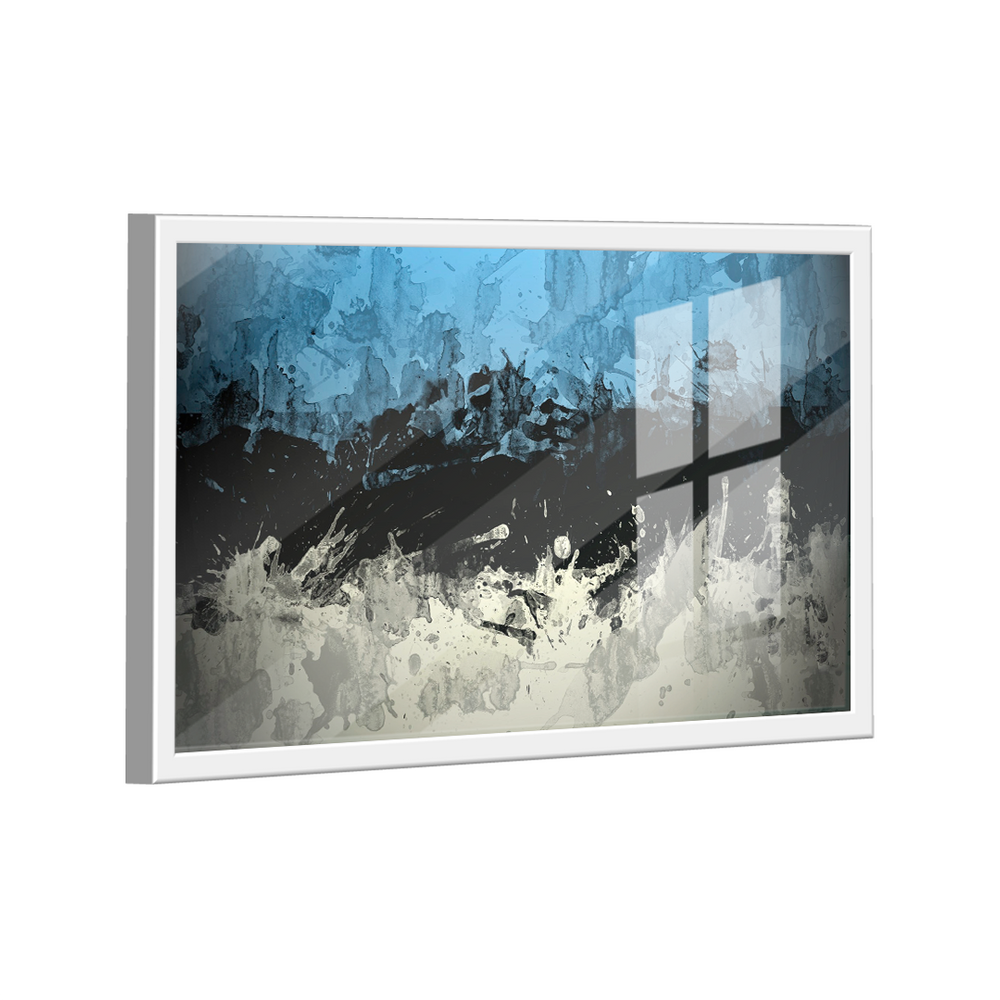 Quadro Decorativo Abstract Three Colors -- BR ARTES