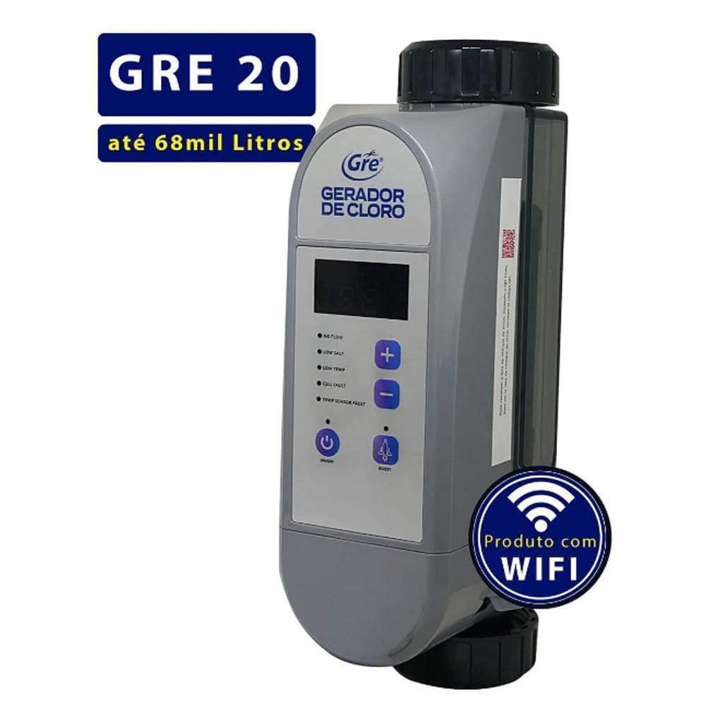 Gerador Salino Fluidra Gre 20 - Até 68.000 Litros