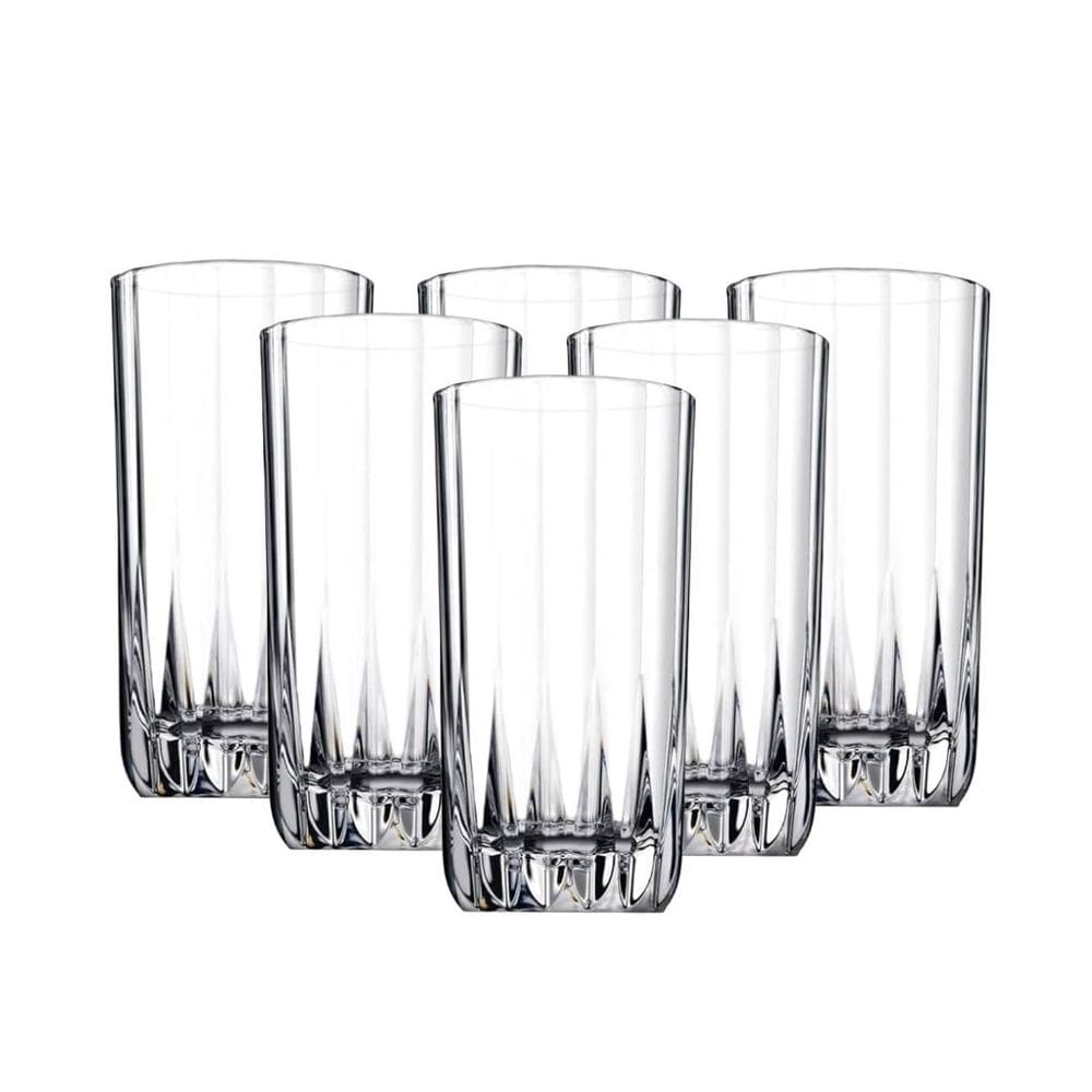 Jogo de Copos Vidro Veneza 320ml 6 Unidades - Havan Casa