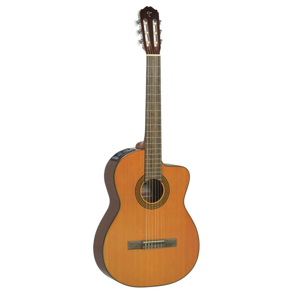 Violão Takamine Nylon Elétrico Clássico C/ Cutaway Gc3ce Nat & Tp4t