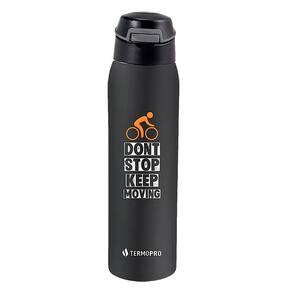 Squeeze Térmico Sport Bike Moderno 450ML Cinza Termopro