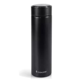 Squeeze Térmico Inox Agua Café Chá 500ML Preto Termopro