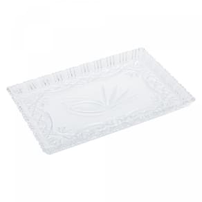 Travessa de Cristal Janine 29,5cm x 19,5cm - Lyor