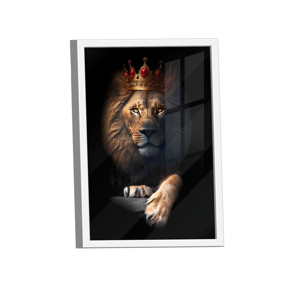 Quadro Decorativo Leão Conservador