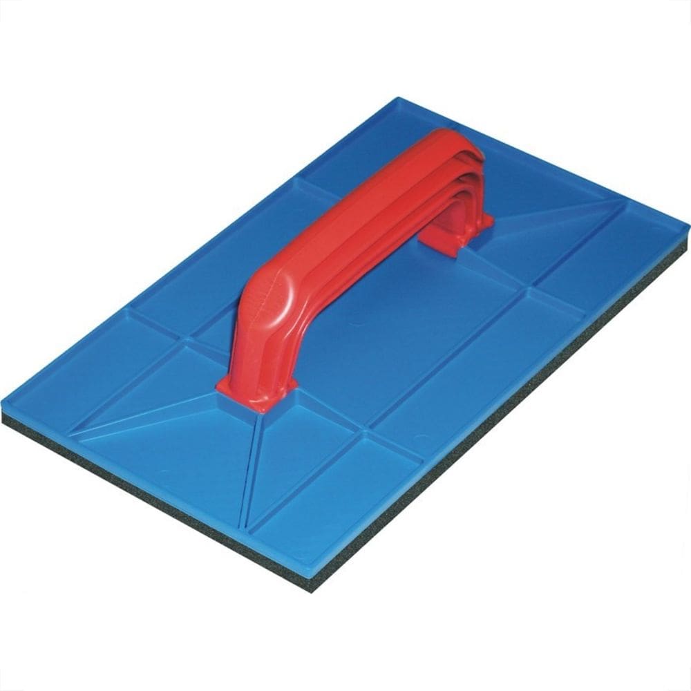 Desempenadeira Pvc Zumplast 21X34 Com Borracha Azul 2392