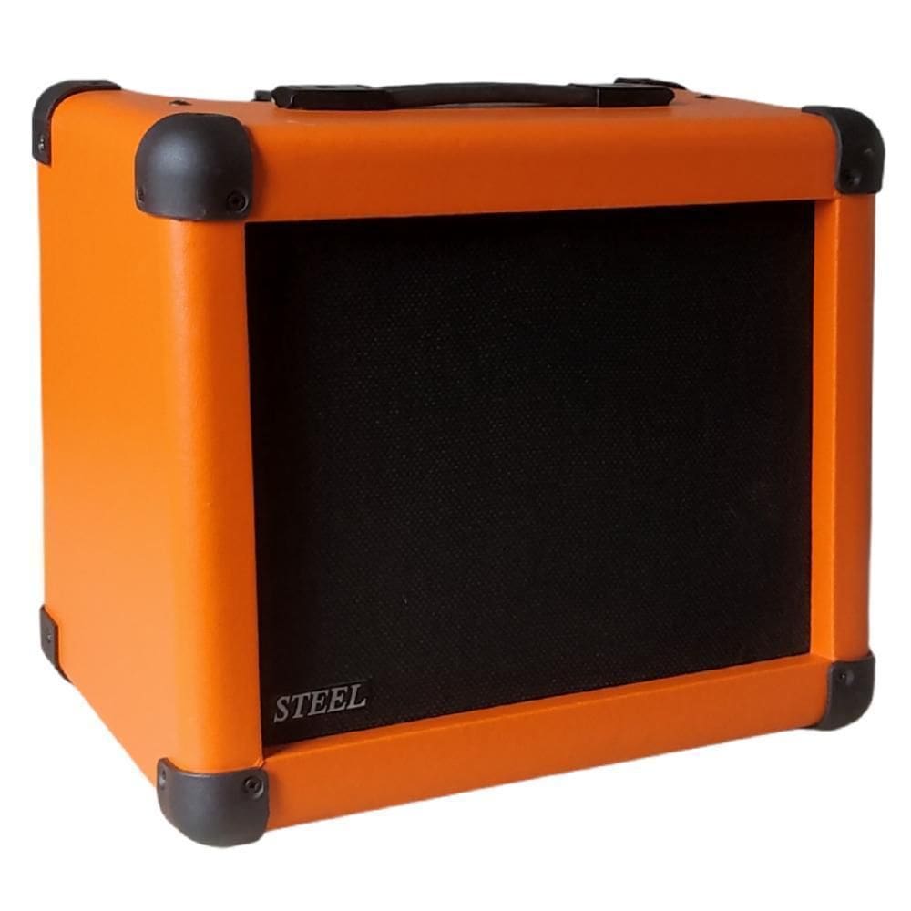 Cubo Amplificador De Guitarra Steel 40Gt 8 Pol 30W Laranja