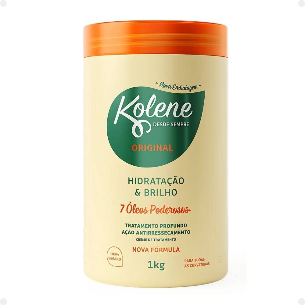 Creme de Tratamento Kolene Hidratação e Brilho 1Kg