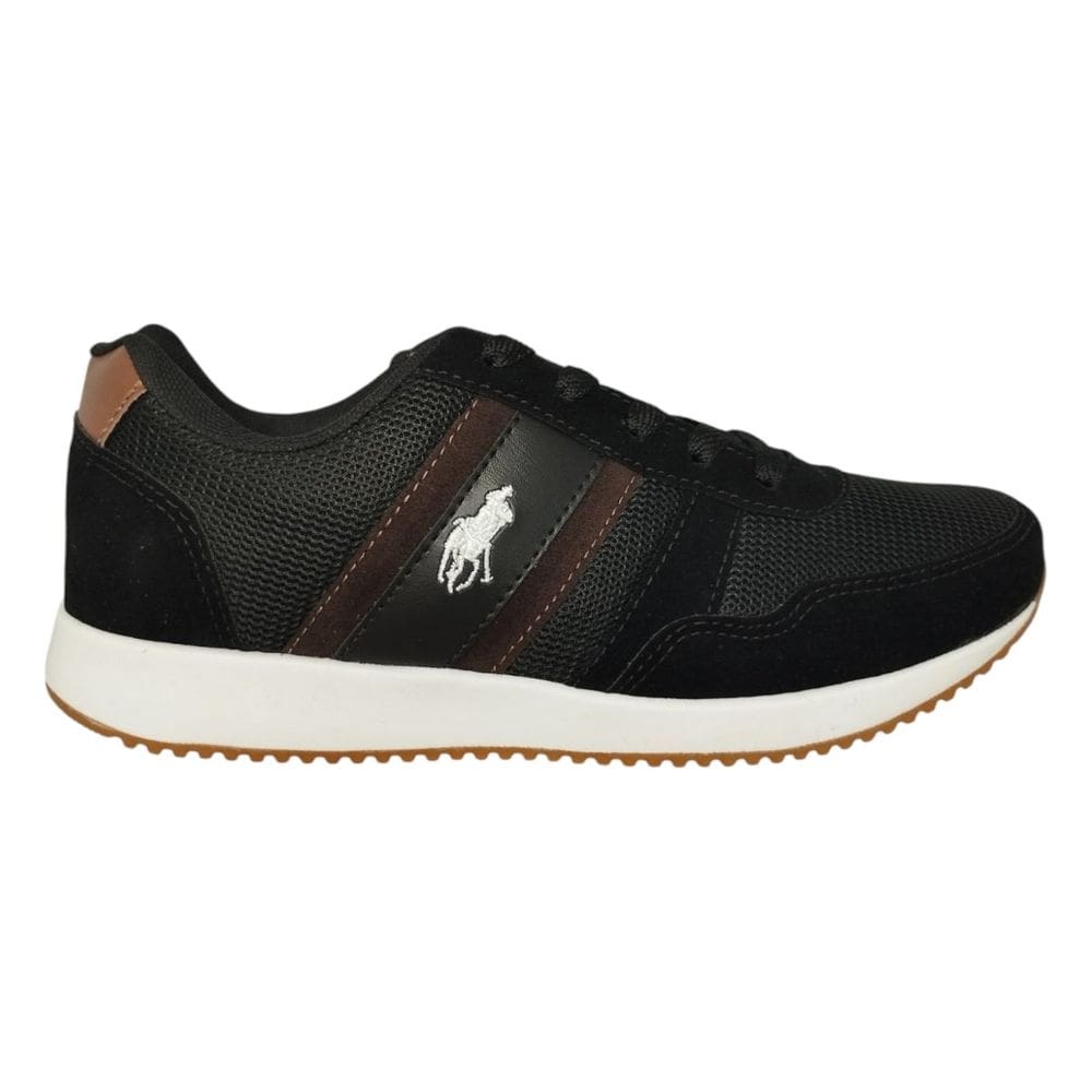 Tênis Masculino Casual Polo Conforto Cadarços L131