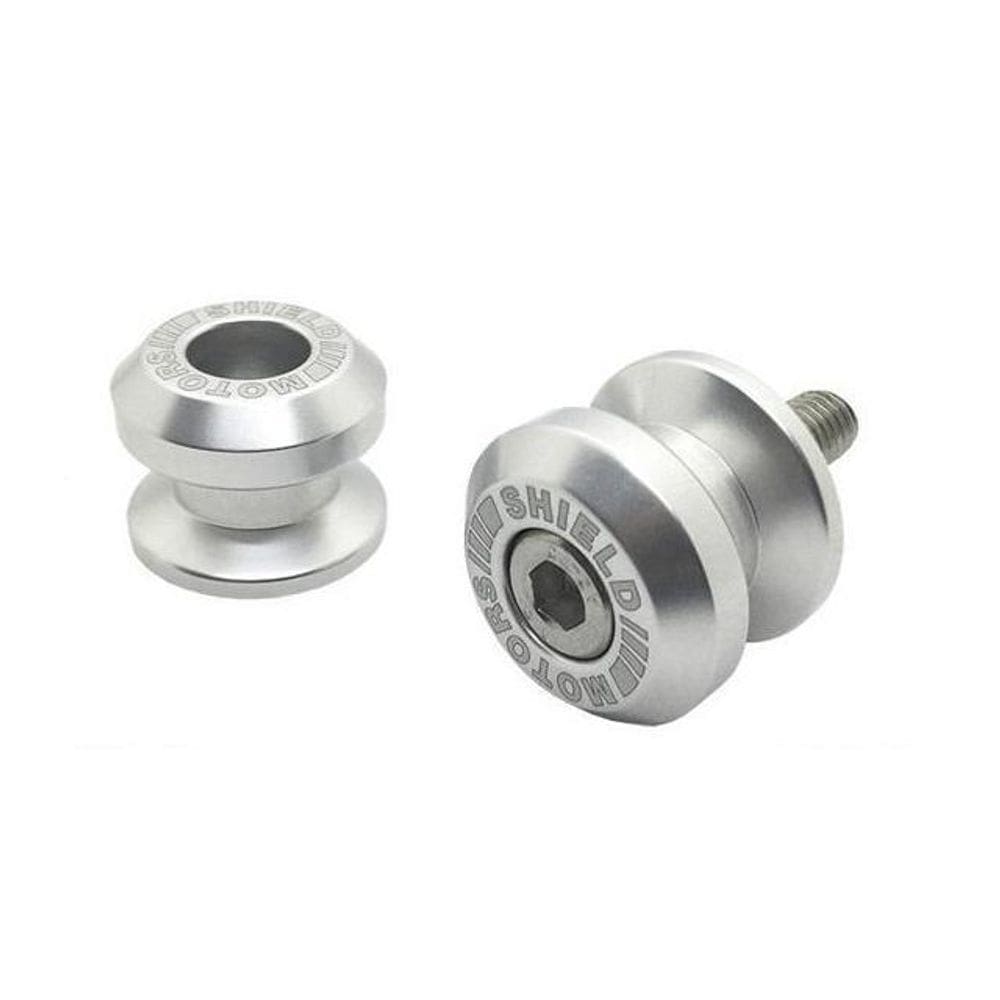 Slider Traseiro Balança Shieldmotors Rosca M8 Prata