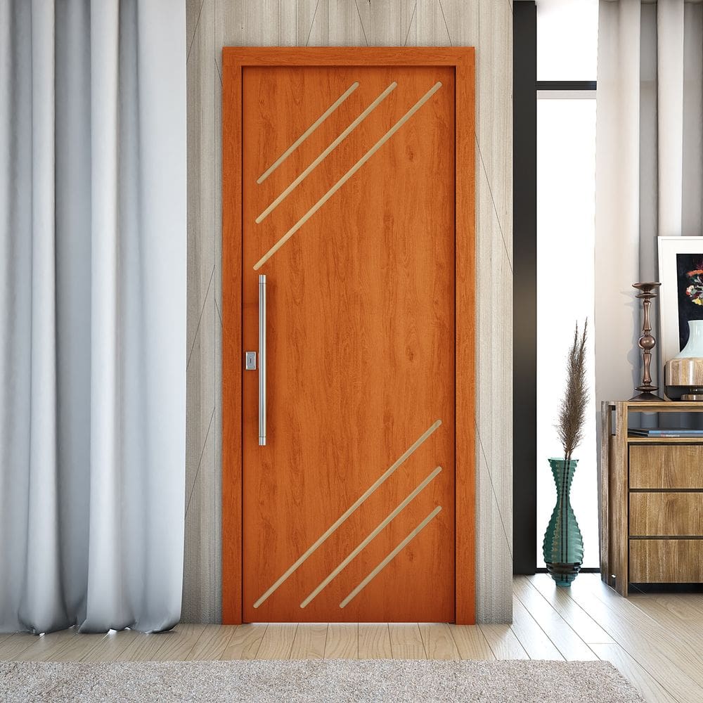 Porta De Madeira Frisada U.V 210cm x 80cm - R30K