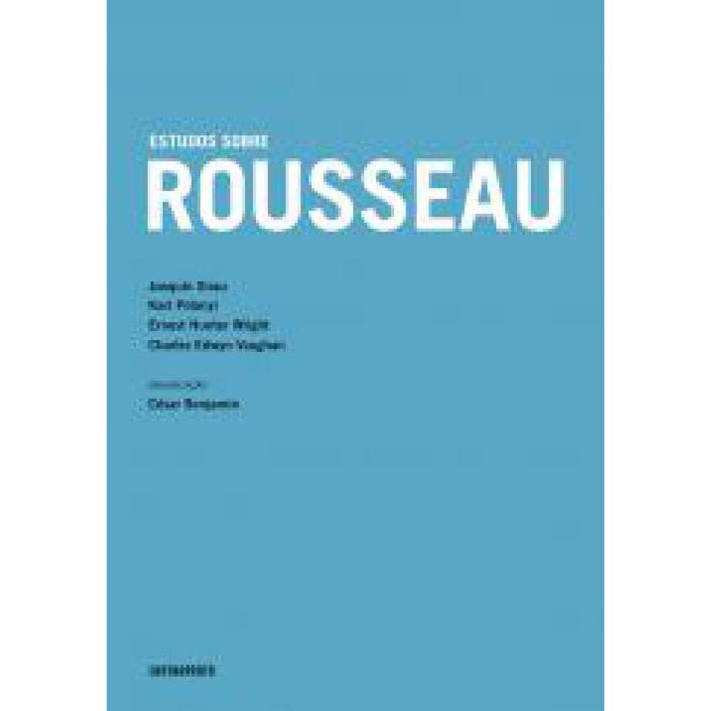 Livro Estudos Sobre Rousseau