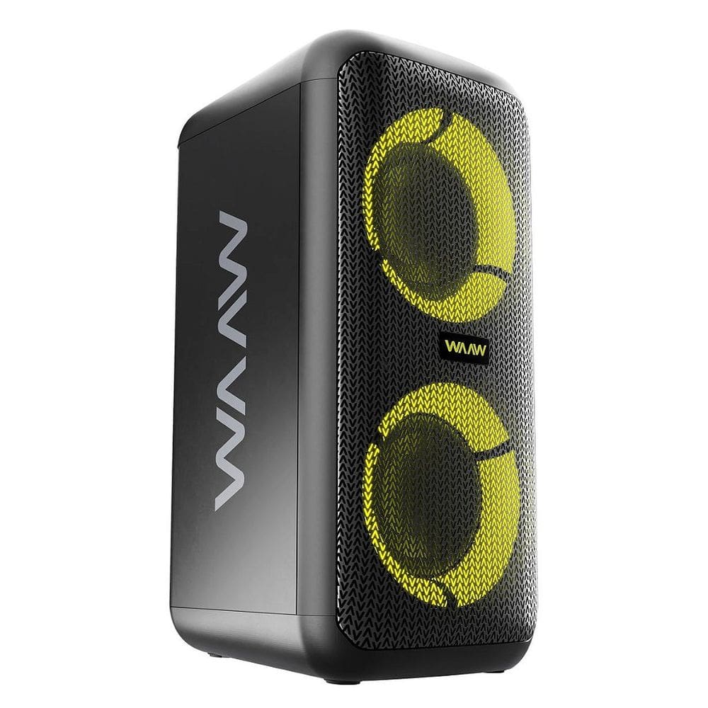 Caixa de som Bluetooth WAAW by ALOK Sound Box Infinite 200, 160W RMS, 12 Horas de Música