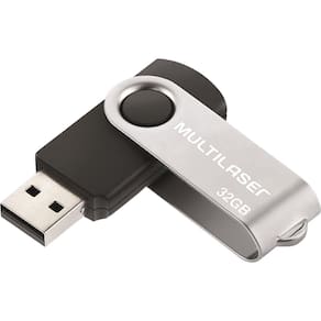 Kit 10 Pen Drive 32 Gb Multilaser 2.0 Twist Pd589