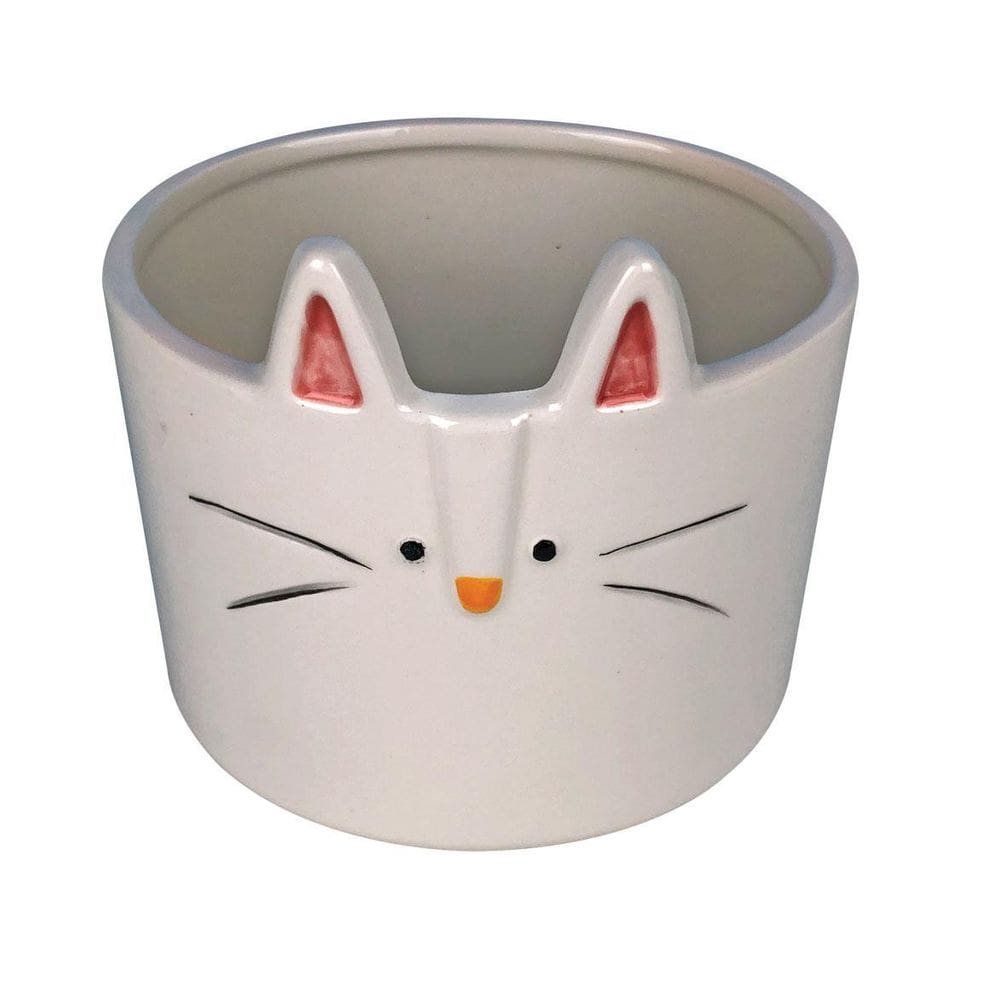 Vaso De Cerâmica Coelho 13Cm