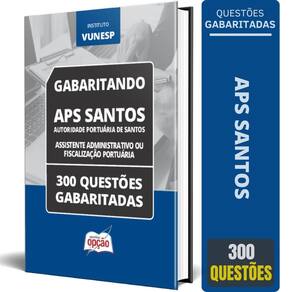 Caderno Aps Santos 2024 Técnico Portuário Assistente