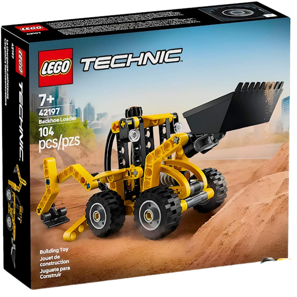 Blocos de Montar Lego Technic Retroescavadeira 42197