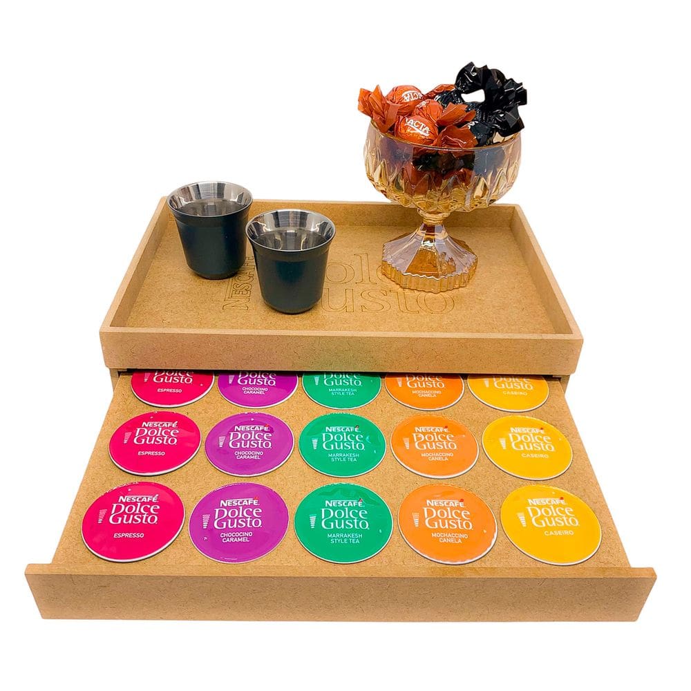 Bandeja Porta Cápsula Dolce Gusto 15 Cápsulas