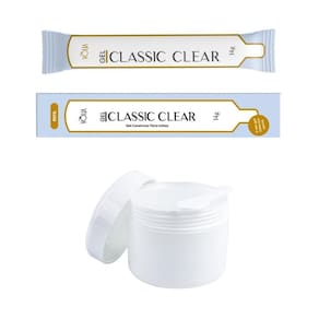 Sachê Gel Construtor Classic Clear Vlia + Pote Reutilizável