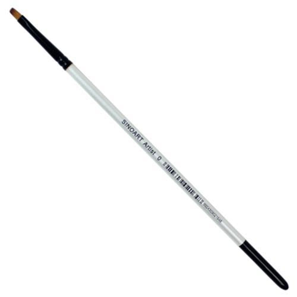 Pincel Chato Artist Curto Sinoart 00 Sfb0250