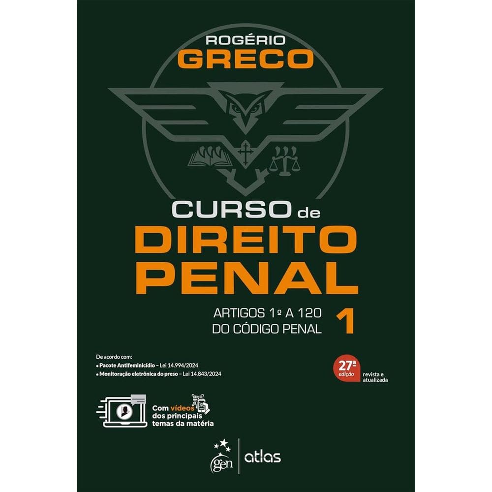 Curso de Direito Penal Vol.1 - 27ª Edição 2025