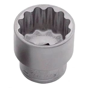 Soquete Estriado Curto 15/16" Encaixe de 1/2" - Robust 060063