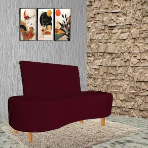 Poltrona Feijão Organico Pes Palito 140 Bordo