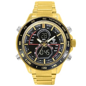 Relógio Masculino Tuguir AnaDigi TG1156 Dourado e Preto