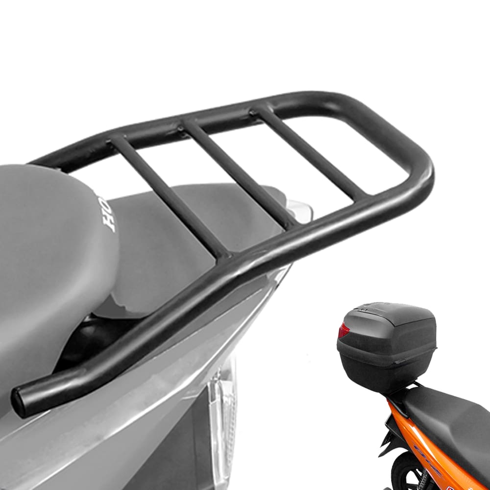 Suporte De Baú Churrasqueira Aço Carbono Biz 2018+ (Scam)