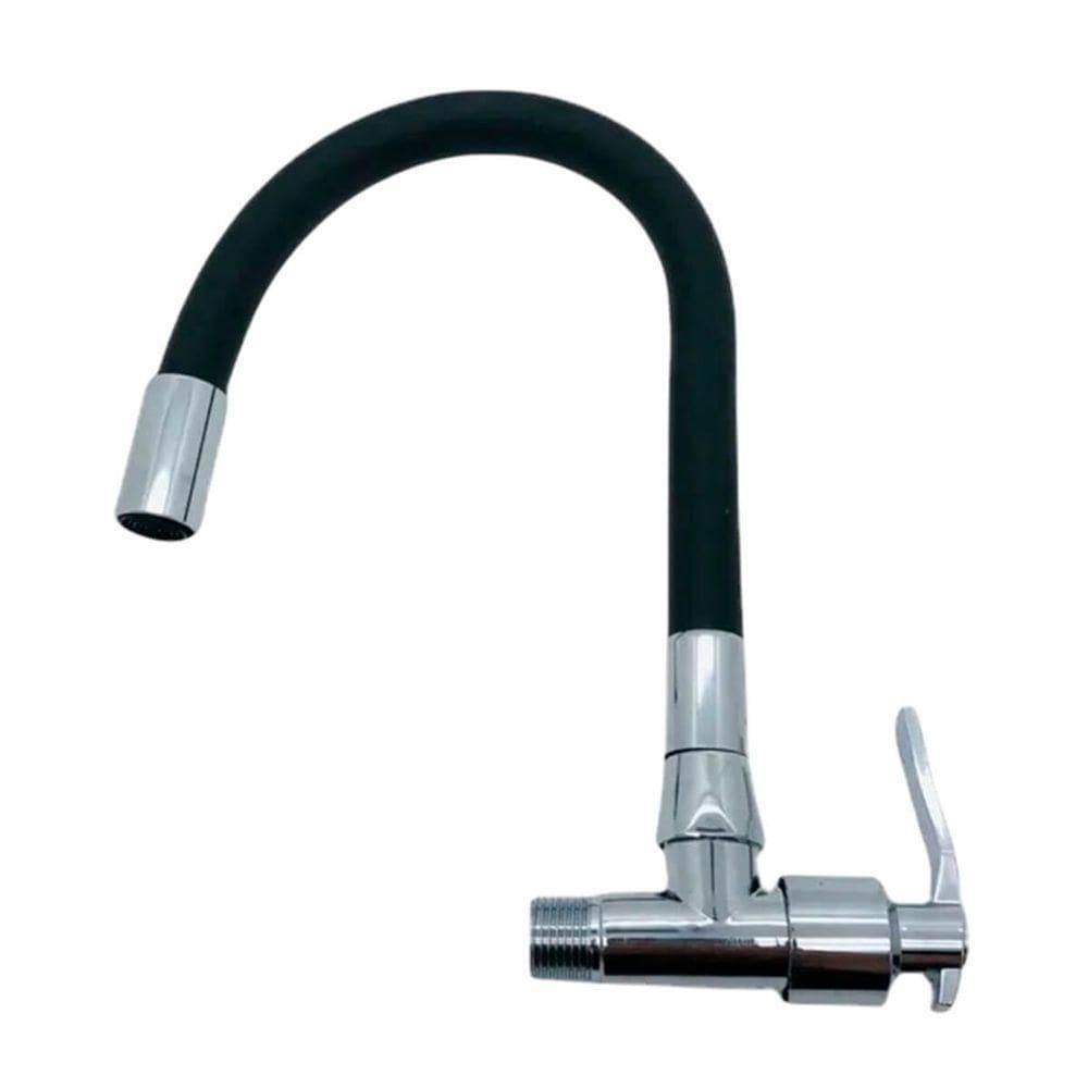 Torneira Monocomando Bica Flexível Com Design Sofisticado
