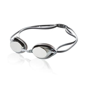Óculos de natação Speedo Mirrored Vanquisher 2.0 unissex prateados