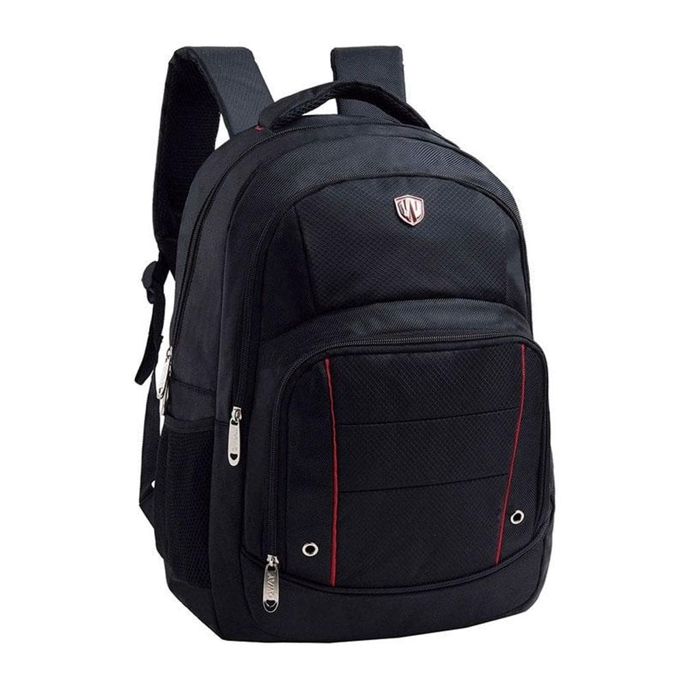Mochila Escolar Notebook SBFP-6206 Preta - Fuseco