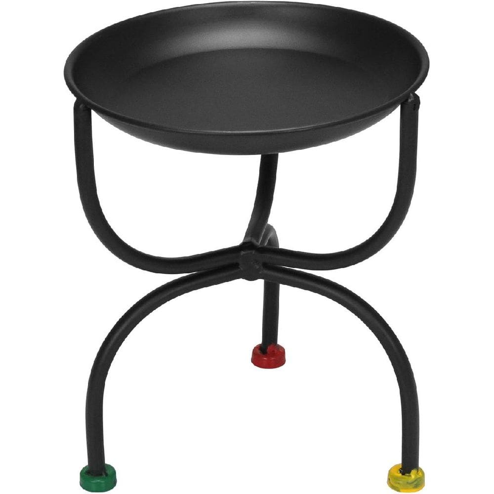 SUPORTE PARA VASOS PLANTA CACHEPÔ HOME&CO METAL 24x20x20cm PRETO