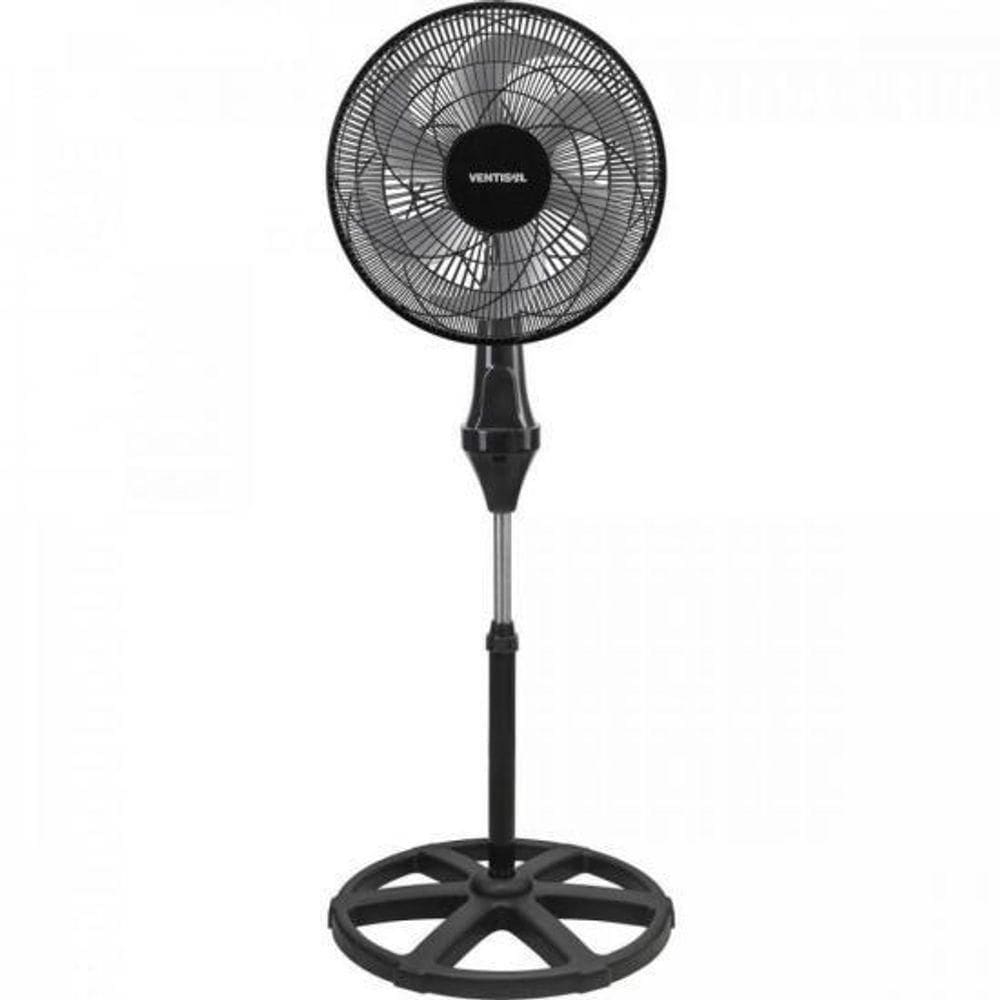 Ventilador De Coluna 40 Cm 220V Turbo6 Preto Ventisol