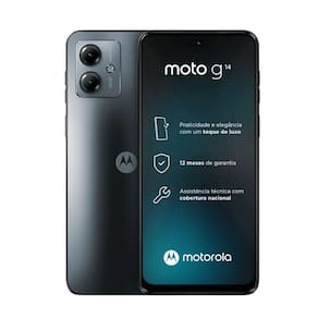 Usado: Motorola Moto G14 4G 128GB Grafite Bom - Trocafone