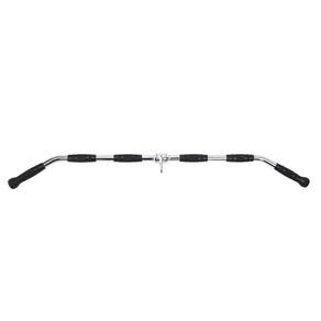 Pulley Puxador Costas Emborrachado Ahead Sports 122cm Prata