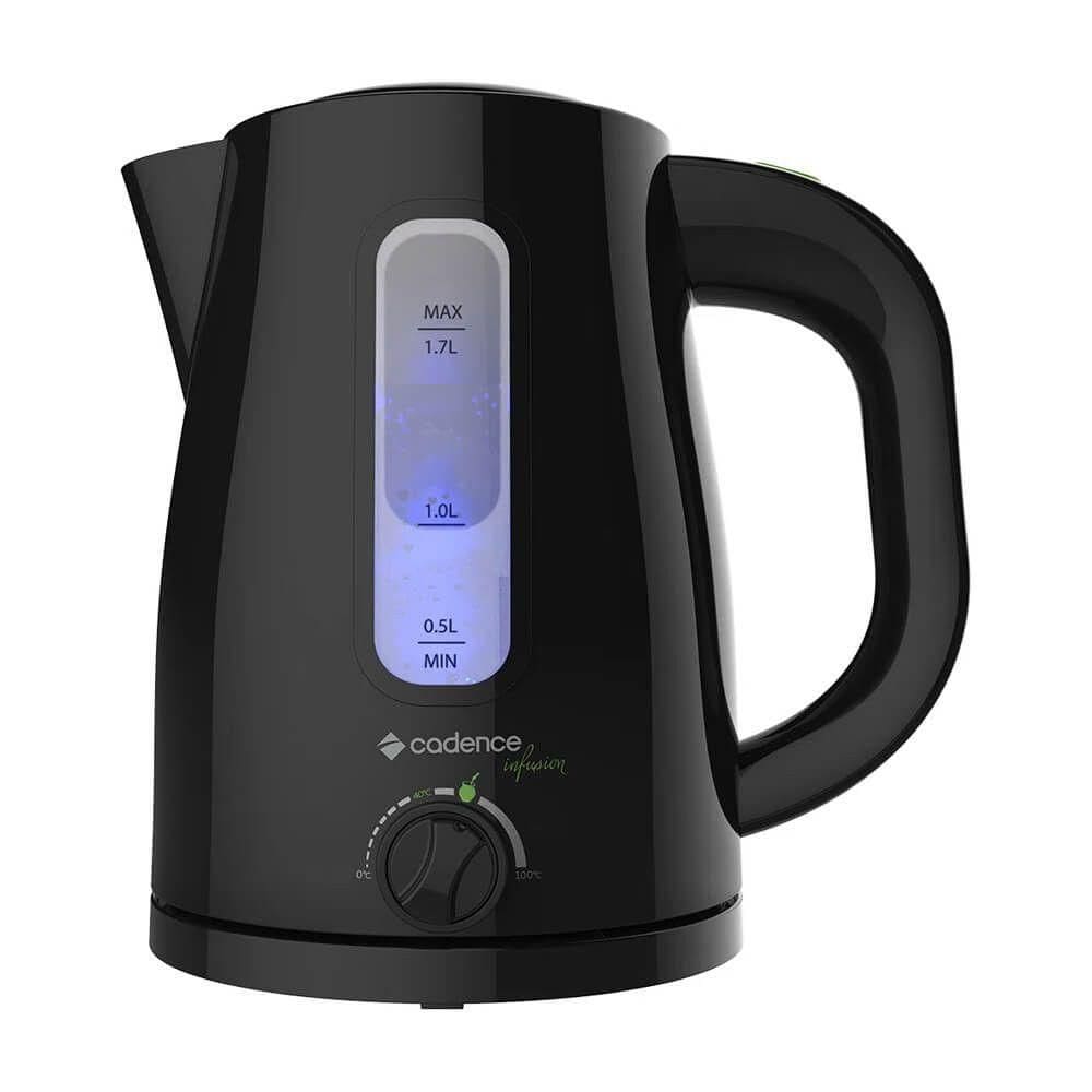 Chaleira Elétrica CEL550-220 Infusion 1,7L Cadence Preto 220V