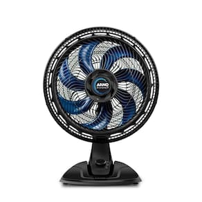 Ventilador De Mesa Arno 40cm VE70 X-Treme7 Preto E Azul Escuro 220V