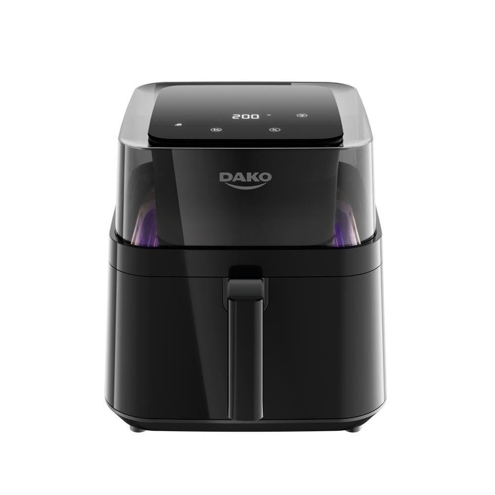 Fritadeira Air Fryer Dako Digital Com 6 Litros E Visor 360° 4 Em 1 220V