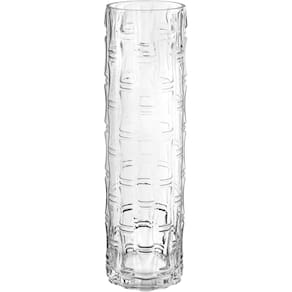 VASO DECORATIVO ENFEITE CASA CILINDRO HOME&CO VIDRO 50x13x13cm TRANSPARENTE