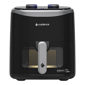 Fritadeira Sem Óleo 4,2L Cadence com Visor Delicook Fryer Show 220V
