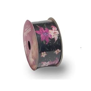 Fita De Gorgurão Estampada 38mm Progresso Nº9 | Flores