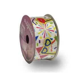 Fita De Gorgurão Estampada 38mm Progresso Nº9 Máscaras