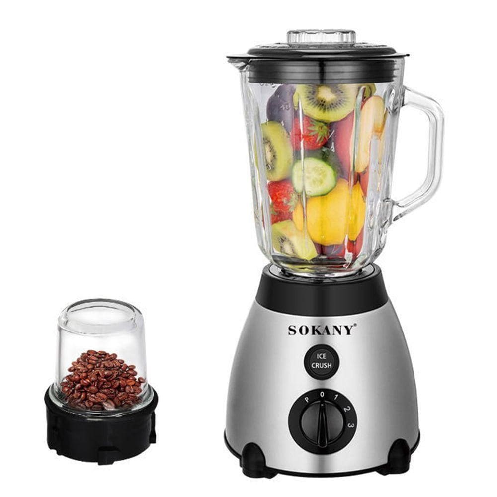 Liquidificador Potente 1000w Vidro 1500ml + Triturador De Alimentos Voltagem:110v